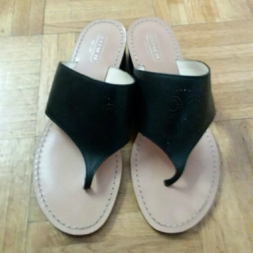 Coach sandals
